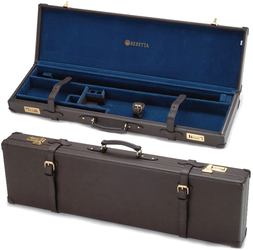 Beretta Luggage for O/U Shotguns Leather Case