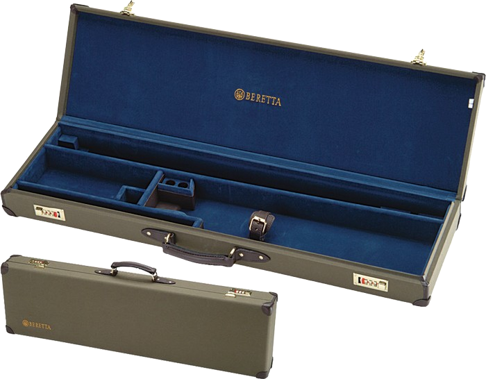 Beretta Luggage for O/U Shotguns Canvas/Leather Loden Case