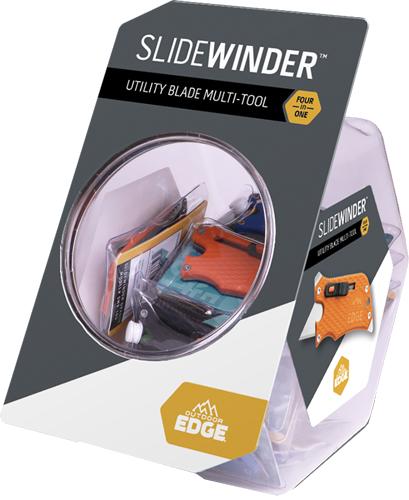 Outdoor Edge Slidewinder 18-Piece Fishbowl Retail Display