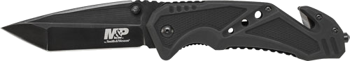 Smith & Wesson S&W Clip Folder 3.8" Blade with Strap Cutter Knife