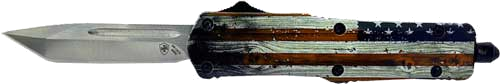 Templar Knife Small Otf Wood Us Flag 2.75" Tanto Knife