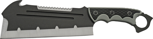 SZCO Sierra Zulu Bighorn Tac Cleaver 7.5" Blade with Sheath