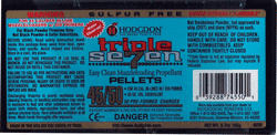 Hodgdon Triple Seven 50 Grain Pell 45 Caliber 50-Pack 12-Pack/Cs