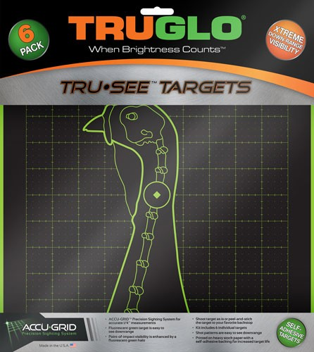 Truglo Tru-See Reactive Target Turkey 6-Pack