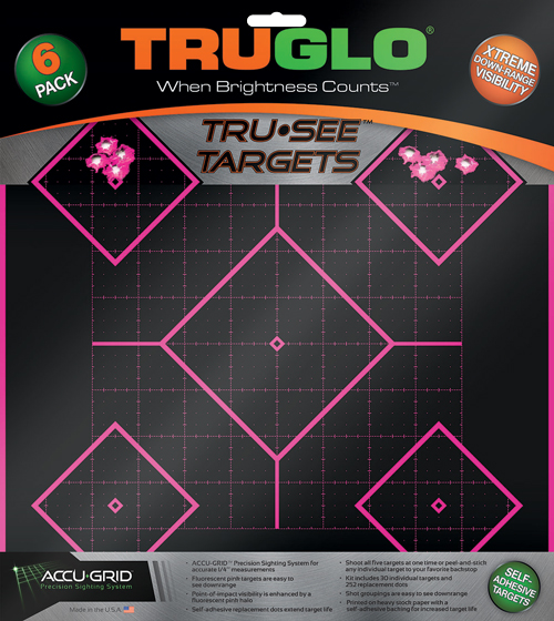 Truglo Tru-See Reactive Target 5 Daimond 6-Pack