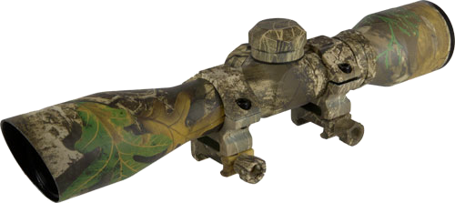 Truglo Crossbow Camo with Rings 4x32 Riflescope