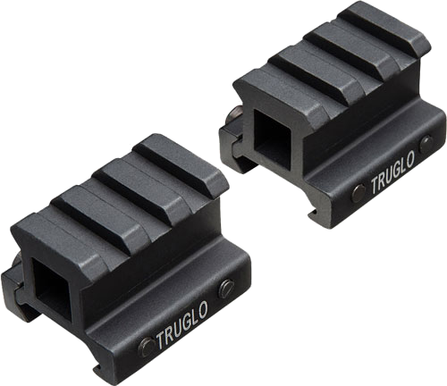 Truglo 2-Piece Picatinny Riser 3/4" Rise 1.36" Length Mount