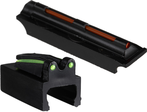 Truglo Sight Set Gobble-Dot Snap on for 1/4" Rib Red/Green