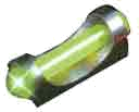 Truglo Sight Long Bead Green with Universal Thread Adapters