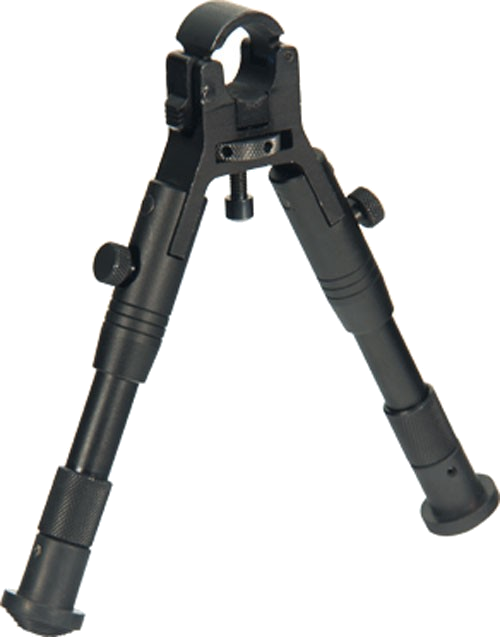 Utg Clamp on Center Ht 6.2"-6.7" with Rubber Foot Pads Bipod