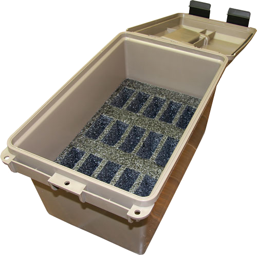 MTM Tactical Can Dark Earth Holds 15 AR-15 Magazine