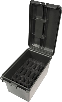 MTM Tactical Can Holds AR-15/Ds Handgun Magazine