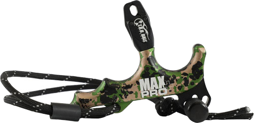 T.R.U. Ball Archery Release Maxhunter+ Hand Held 3-Finger Thumb Camo