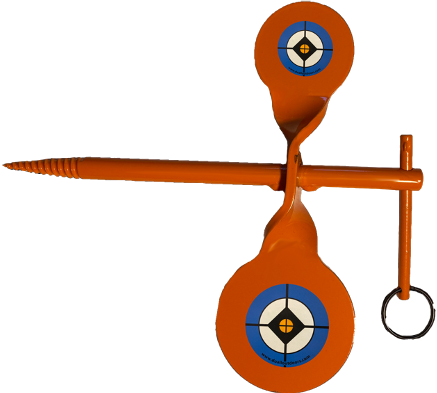 Do-All -All Steel Double Tree Spinner .22 Target