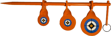 Do-All -All Steel Triple Tree Spinner .22 Target