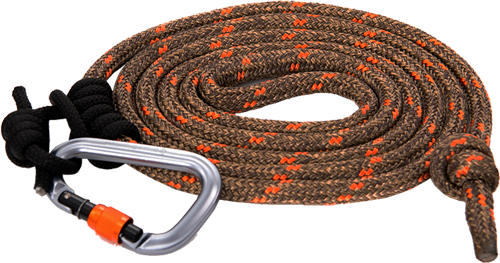 Tethrd LLC 11mm Tree Tether 8' with Carabiner & Prusik Cord