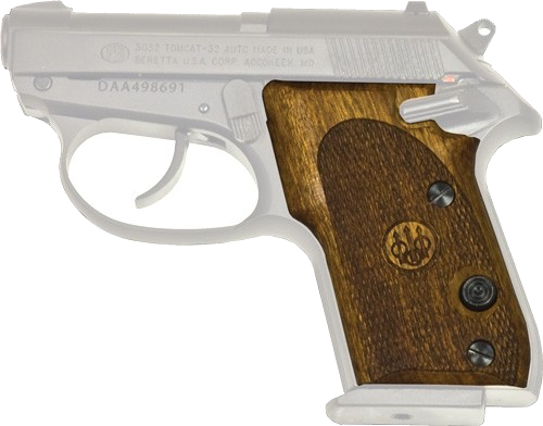 Beretta 3032 Tomcat Grips Wood Walnut Checkered Grip