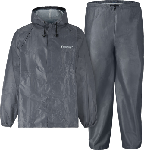Frogg Toggs Rain Suit Mens Ultra Lite 2 Lg Carbon