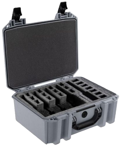 Pelican Vault V300pf5 Five Pistol Gray Case