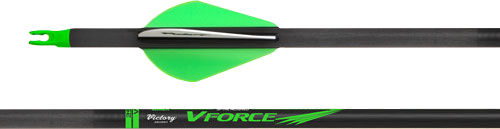 Victory Archery Vforce Gamer 300 Arrow Fletched 6-Pack