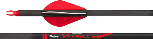 Victory Archery Vforce Sport 300 Arrow Fletched 6-Pack