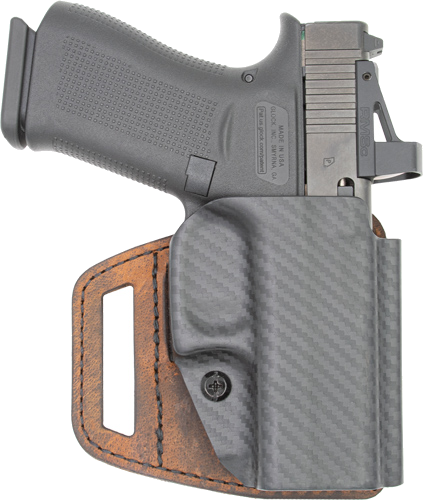 VersaCarry Vslide Hybrid S&W Mp Shield Polymer/Brwn OWB Holster