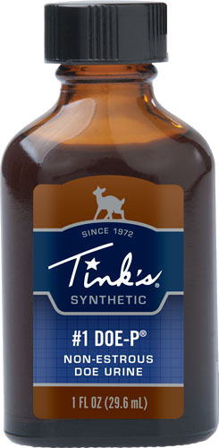 Tinks Deer Lure 1 Doe-P Non Estrus Synthetic 1 fl oz Bottle