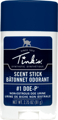 Tinks Deer Lure 1 Doe-P Calming Stick 2.75 oz