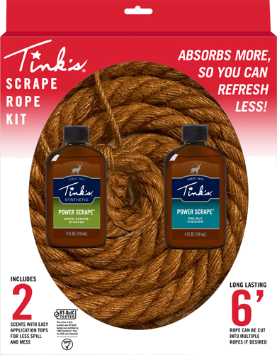 Tinks Power Scrape Rope Kit 6ft Rope Starter and Finisher