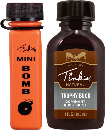 Tinks Deer Lure Trophy Buck Urine with Mini Bomb 1fl Ounce