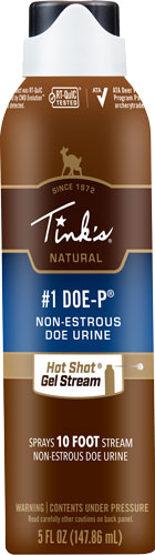 Tinks Deer Lure 1 Doe-P Non Estrus Hot Shot Gel 5 oz. Aero