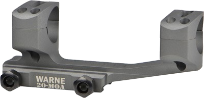Warne X-Skel 1" 20 MOA Picatinny Tactical Gray Mount