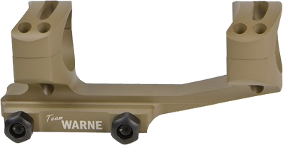 Warne X-Skel 1" Picatinny Dark Earth Mount