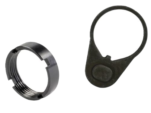 White Label Armory AR-15 End Plate Kit Mil-Spec End Plate & Castle Nut