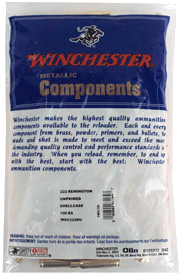 Winchester Unprimed Cases 222 Remington 100-Pack 20-Pack/Cs