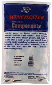 Winchester Unprimed Cases .45 ACP 100-Pack 20-Pack/Cs