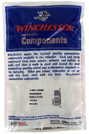 Winchester Unprimed Cases – 9mm