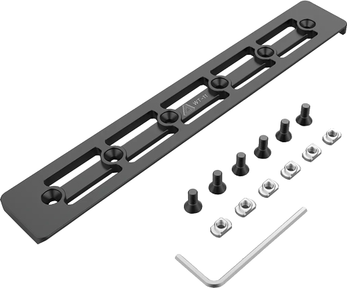 Warrior Tripods M-LOK 9.5" ARCA M-LOK to ARCA Adapter Plate