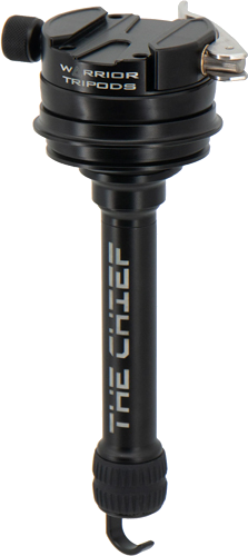 Warrior Tripods The Chief Leveling Base 75mm 6" Stem Tripod