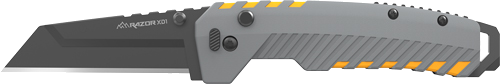 Outdoor Edge Razor XD2 3" Folder EDC Gray/Yellow Black Bl Knife