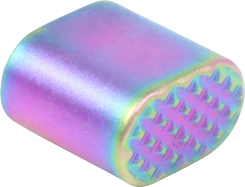 Guntec USA AR-15 Extended Button Rainbow Pvd Coated Magazine