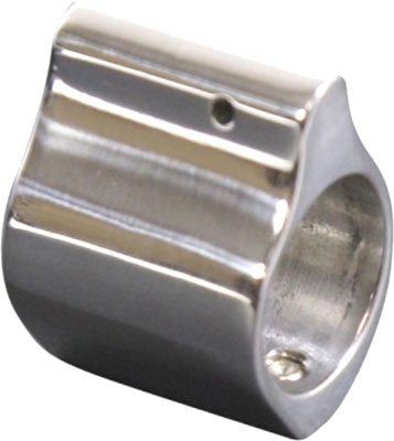 Guntec USA 750 Low Profile Gas Block – .750 Polished Stainless Steel