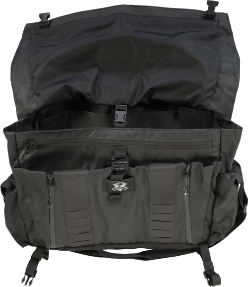 Grey Ghost Gear Wanderer Bag 2.0 Waxed Canvas Black