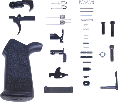 Guntec USA Complete AR-10 with Ergonomic Grip Lower Parts Kit