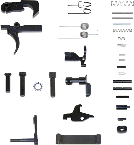 Guntec USA AR-15 Lower Parts Kit – Without Pistol Grip